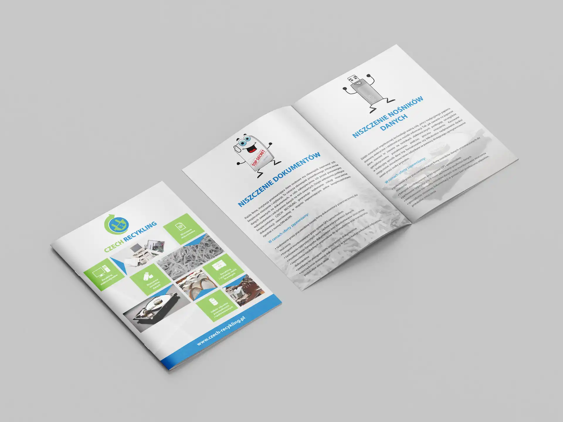 Katalog firmy recyklingowej ze Zgierza (okolice Łodzi)