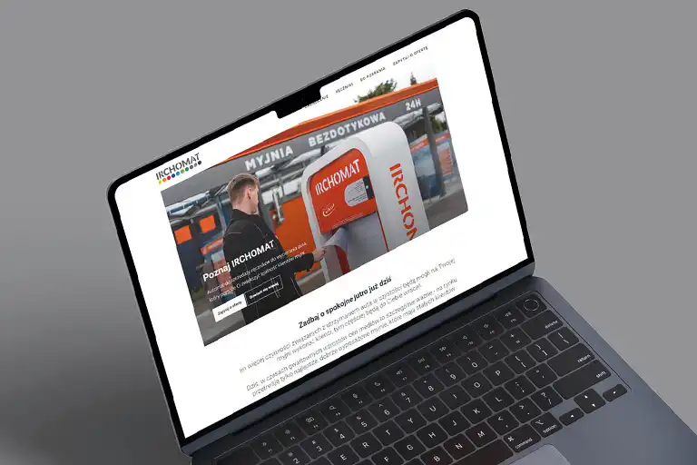 Strona produktowa automatu do sprzedaży ręczników